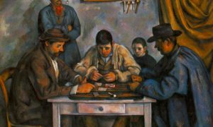 Paul Cézanne - les joueurs de cartes