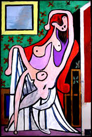Le Grand Nu au fauteuil Rouge - Picasso 1929