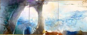 Hommage à Claude Monet - Zao-Wou-Ki 1991