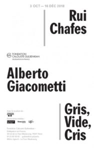 Alberto Giacometti et Rui Chafes