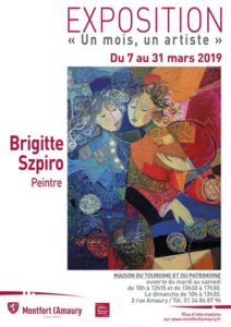 Brigitte Szpiro-un mois un artiste