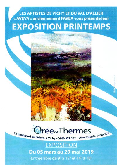 EXPOSITION DE PRINTEMPS par AVEVA