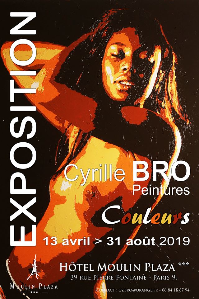 Exposition Cyrille Bro - Couleurs - Paris