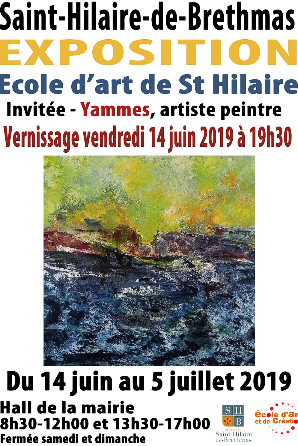 Exposition l'Ecole d'Art de Saint Hilaire de Brethmas