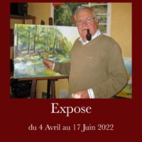 Exposition "Peinture de Alain Chamaud" et "tableau photographique de Pierre Paillier"