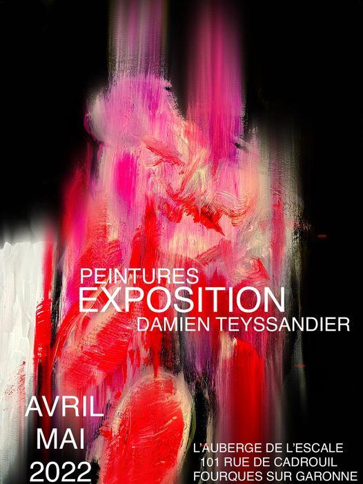 Exposition de peintures de Damien Teyssandier
