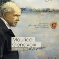 Conférence "Maurice Genevoix et la peinture " à l'Office de Tourisme de Sologne de Salbris