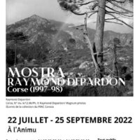 Mostra : Raymond Depardon – Corse 1997-1998 - Médiathèque l'Animu - Porto-Vecchio