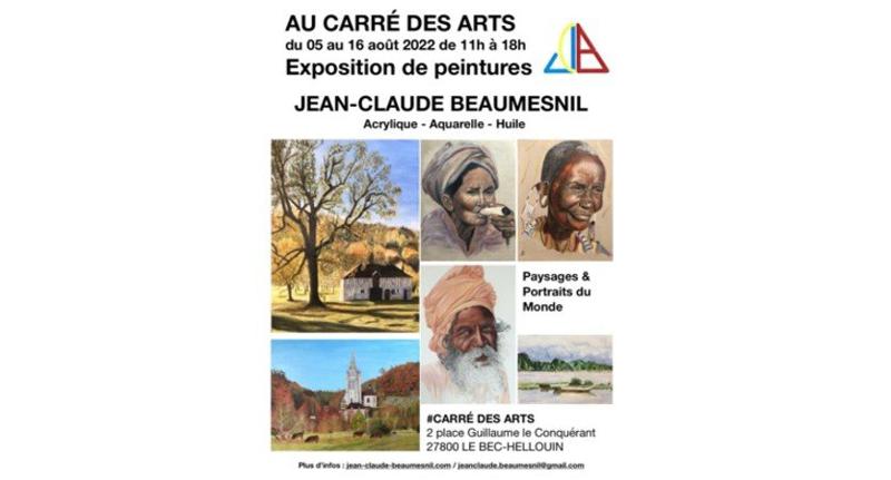Jean-Claude Beaumesnil au Carré des Arts