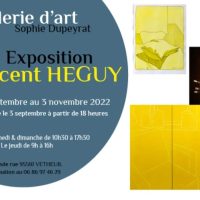 Exposition Vincent Heguy