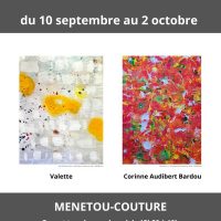 Exposition Peinture Valette et Corinne Audibert Bardou